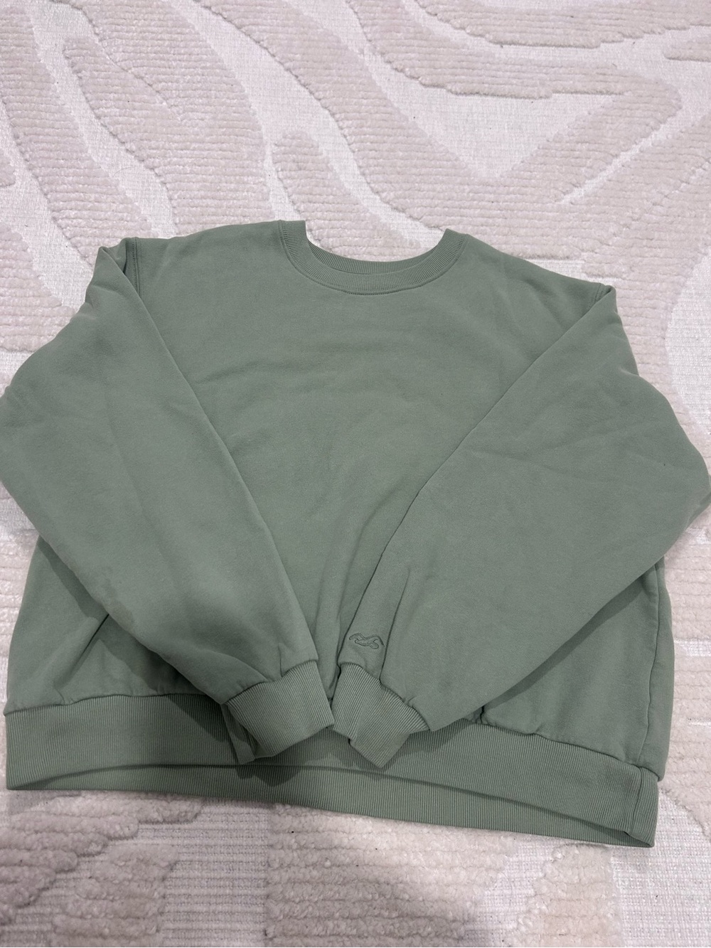 Women’s Crewneck Sweater in Sage Green